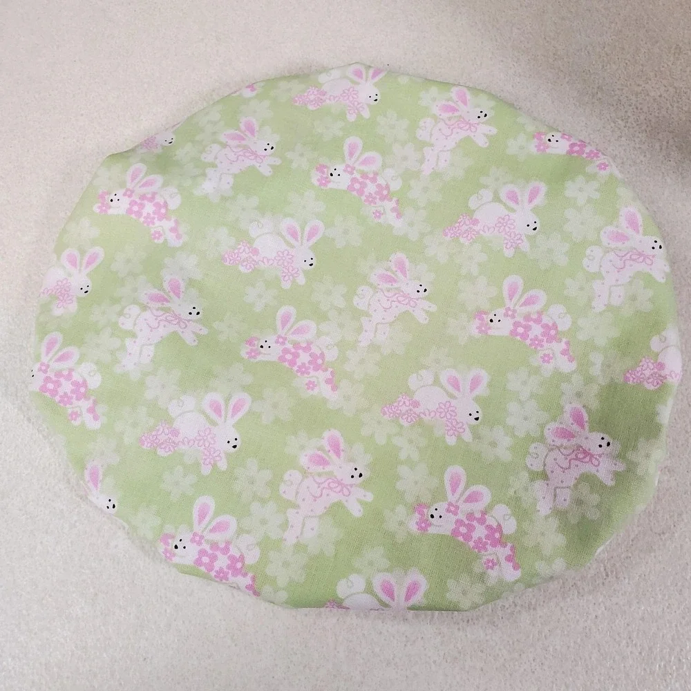 Pink Geometric Honeycomb / Easter Bunny KitchenAid Mixer Mixing Bowl Cover Decor